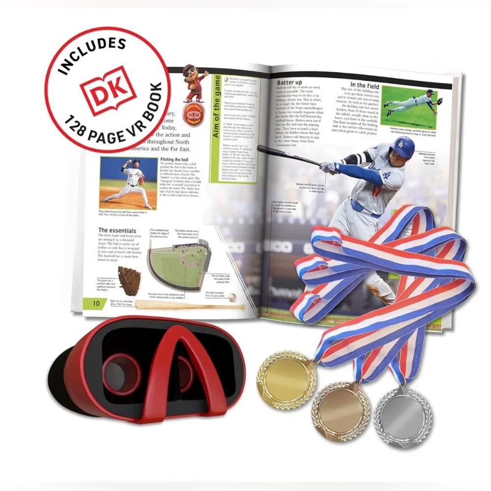 Abacus Brands Virtual Reality ESPN Interactive VR Book and STEM Activity